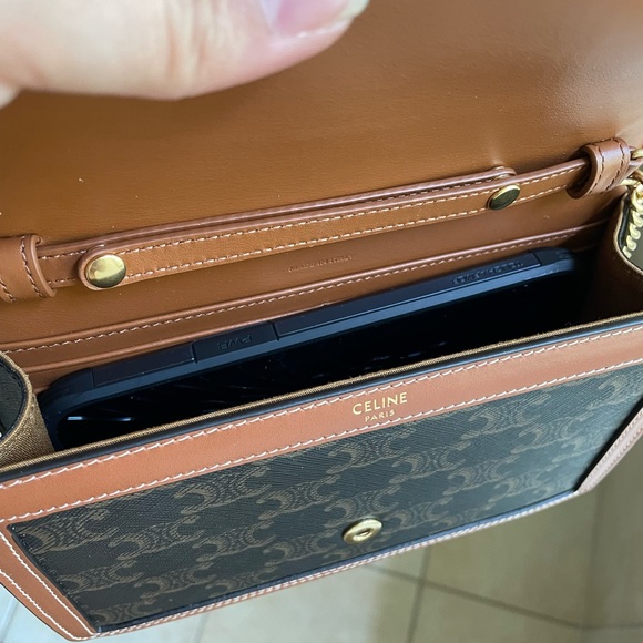 SOLD 🏆Celine triomphe  Wallet on chain - Picture 14 of 14